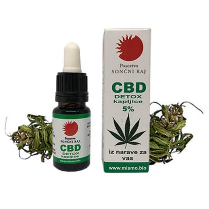 CBD DETOX kapljice 5% 10ml